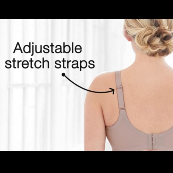 Glamorise Women's Full Figure Plus Size Comfortlift Support Bra #1103 44C, 46H - Picture 4 of 16